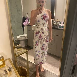 Privacy Please wrap tie dress